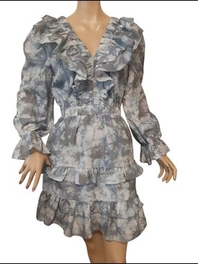 English Factory Babydoll Ruffle Style Dress Size Medium New with Tags $150.00